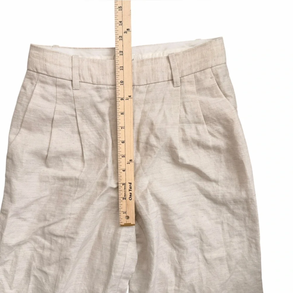Aritzia Wilfred The Effortless Pant™ - CruiseLinen Cream Textured